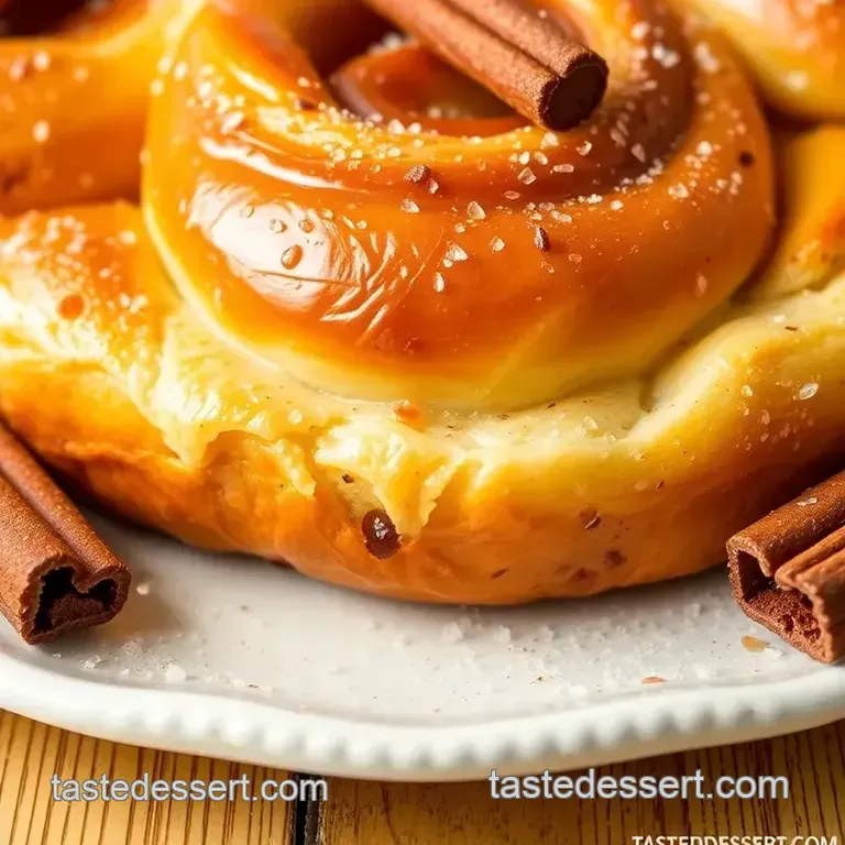 Cinnamon Danish Delight presentation