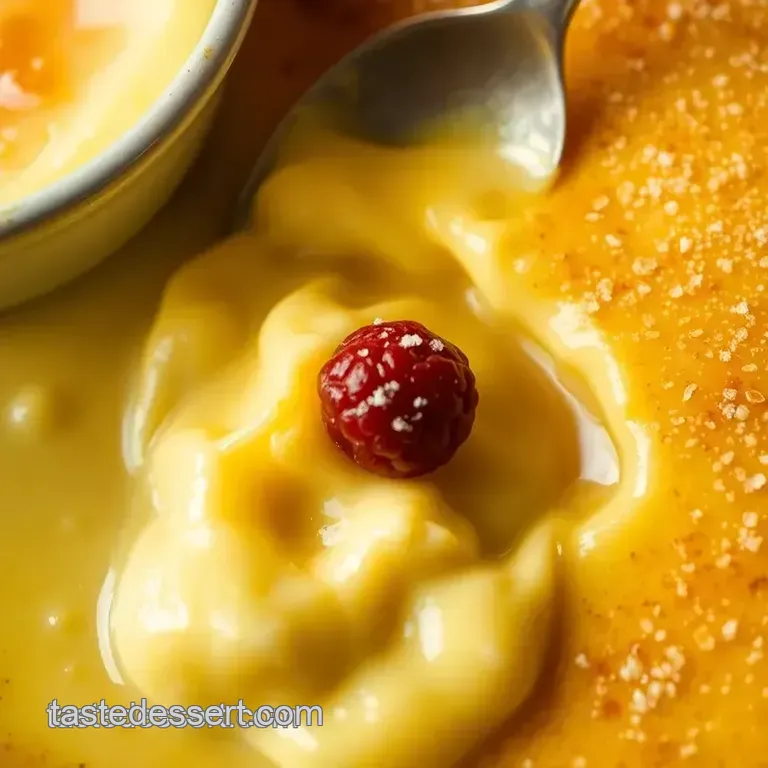Bake Creamy Custardy French Dessert Delight presentation