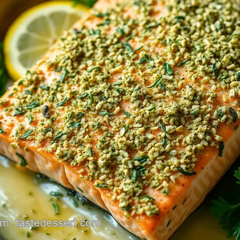 Herb-Crusted Salmon with Fresh Herbs