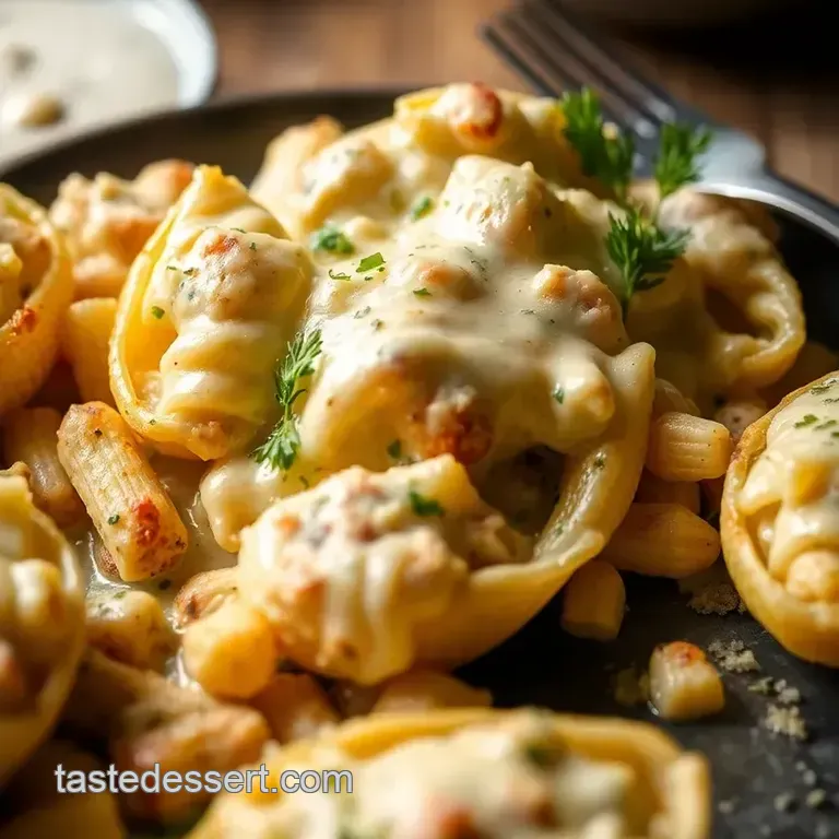 Bake Tuna Mornay in Creamy Cheesy Goodness presentation