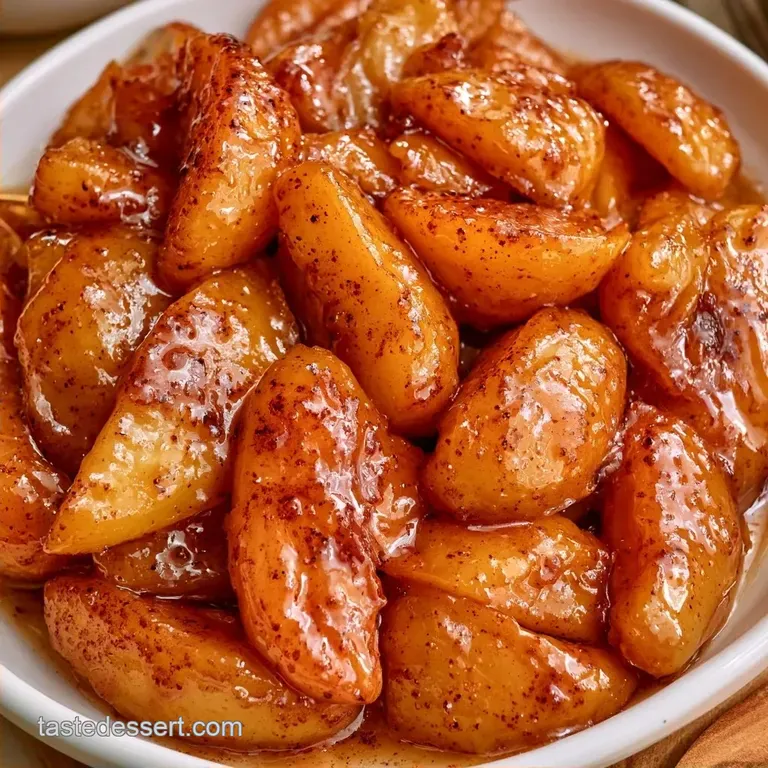 Baked Apples and Pears with Cinnamon Crumble