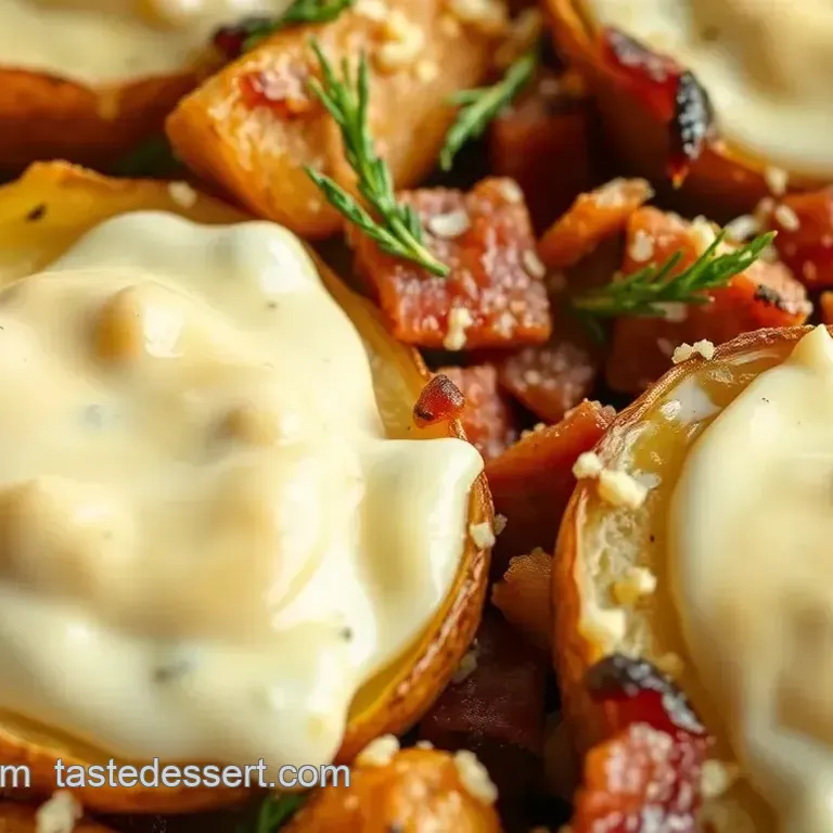 Ultimate Crispy Baked Baby Potatoes with Creamy Dressing: A Comforting Classic