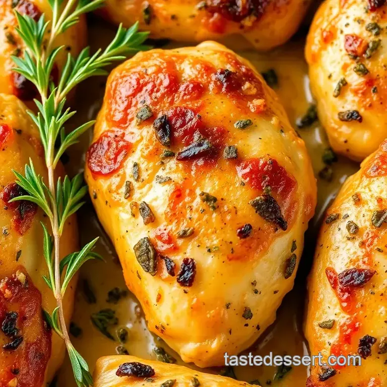 Herb-Crusted Baked Chicken in 30 Minutes presentation