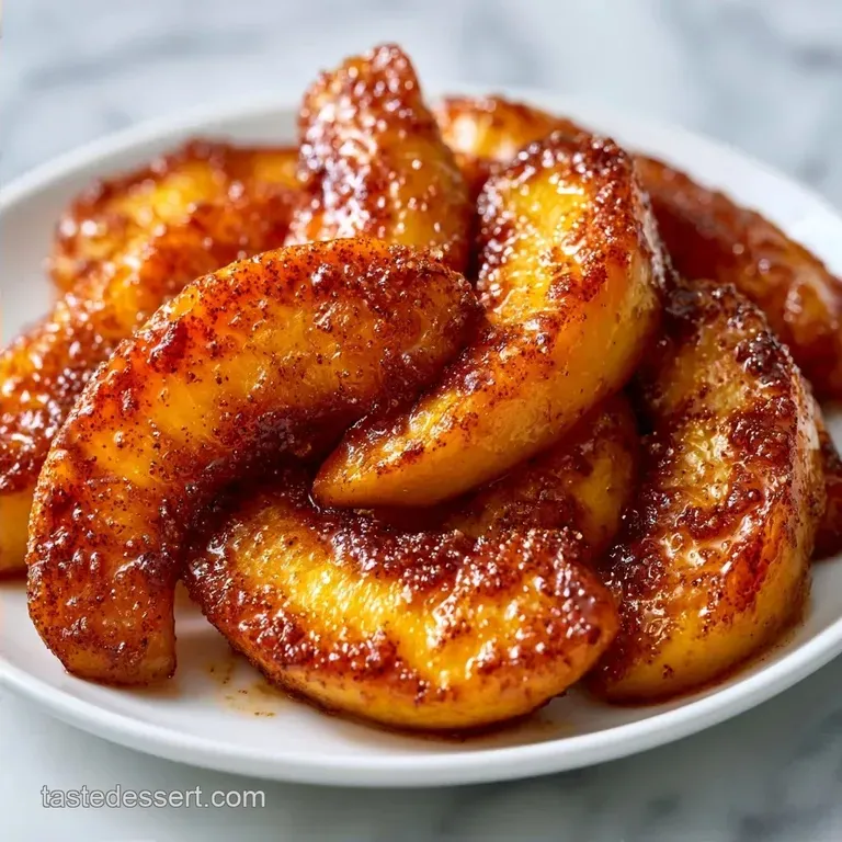 Old Fashioned Baked Sliced Peaches in 25 Minutes