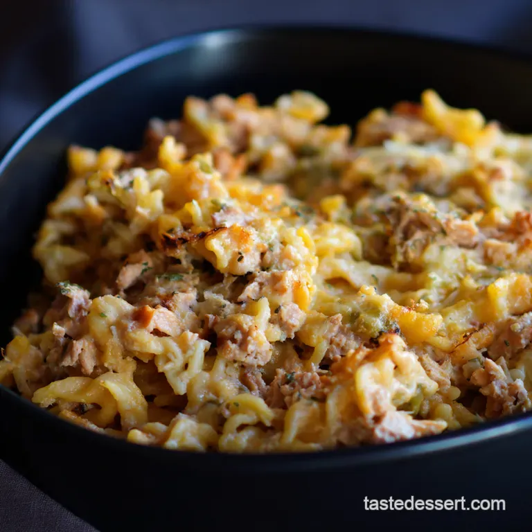Baked Tuna Tomato Pasta alla Siciliana