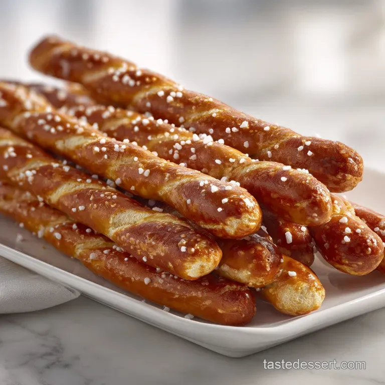 Pretzel Rods: Super Bowl Edition