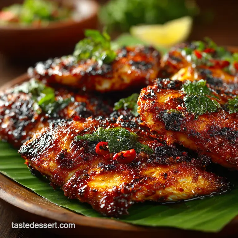Balinese Ikan Bakar Grilled Fish