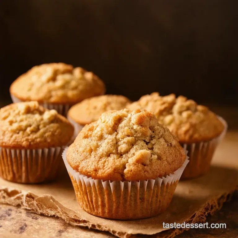 Bananas Foster Crumb Muffins the Crumbiest Comeback presentation