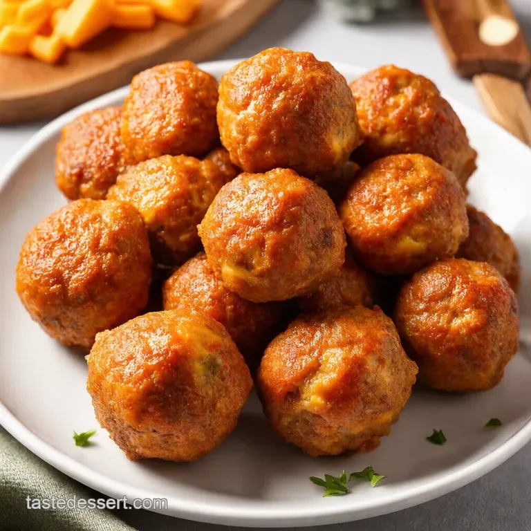 Bangers Cheddar Bites Sausage Balls