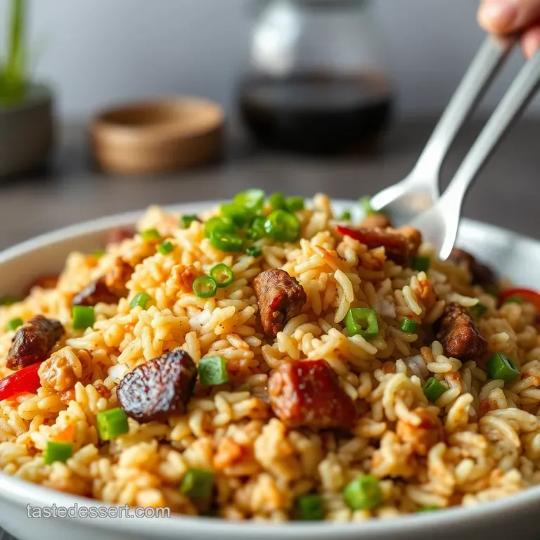 Beef Up Your Fried Rice: Restaurant-Style Flavor at Home presentation