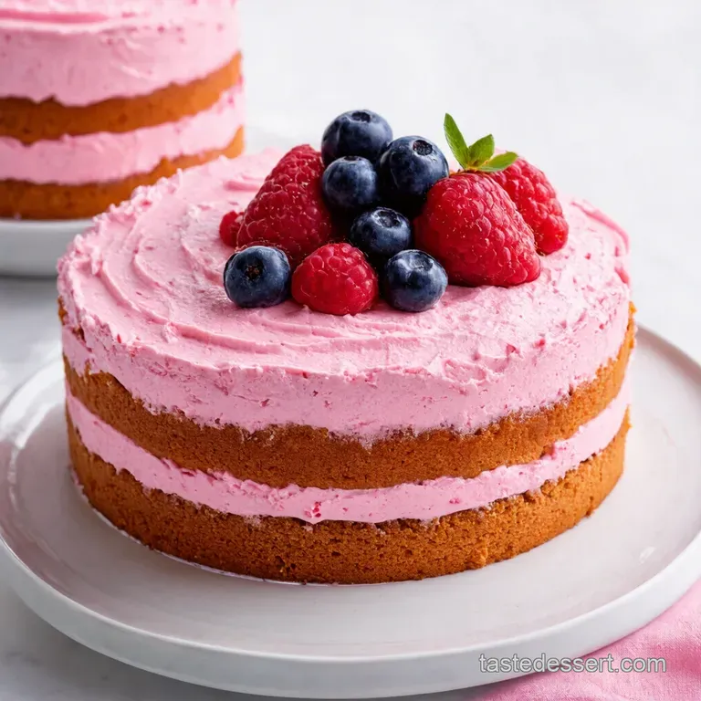 Berry Bliss Chantilly Cake A Summertime Showstopper
