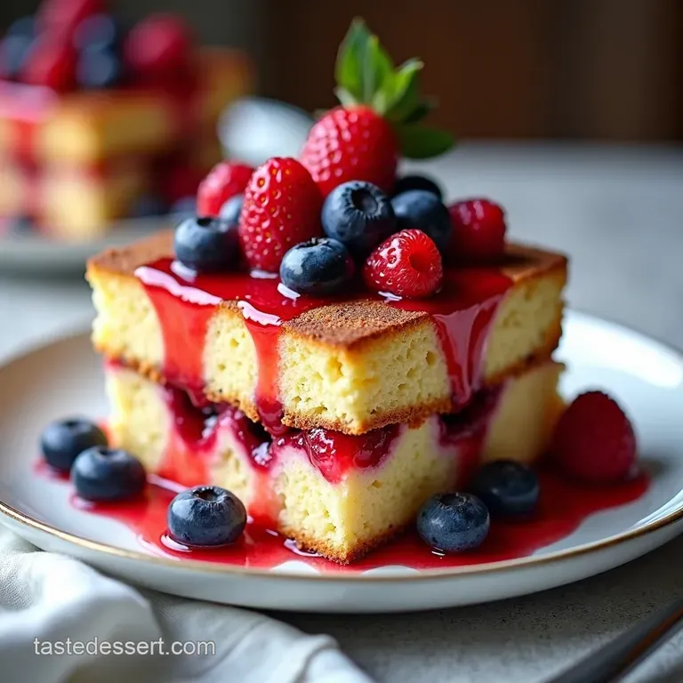 Berry Bliss Pound Cake Trifle