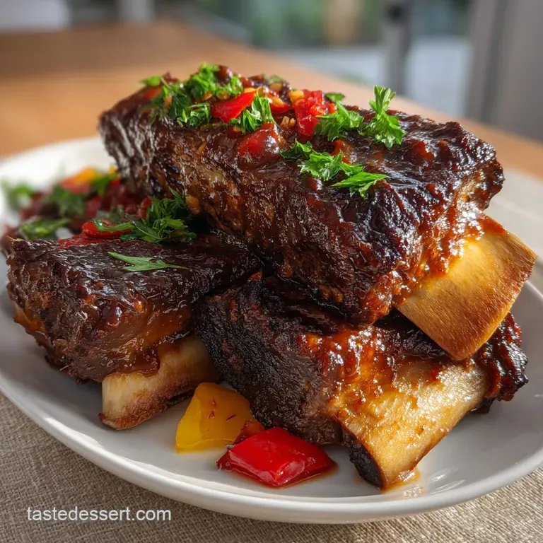 The Best Bbq Beef Ribs: Easy Oven Method presentation