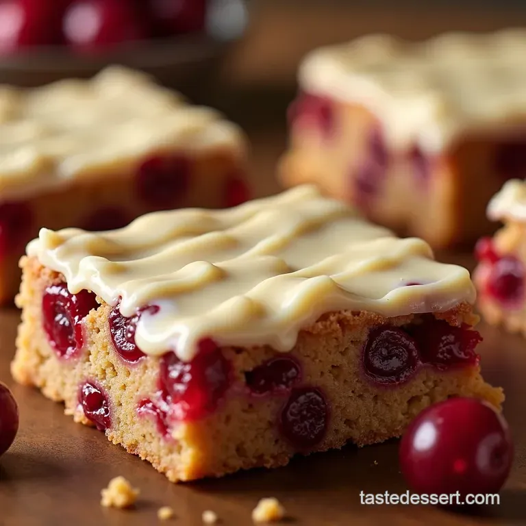 The Ultimate Copycat Cranberry Bliss Bars A Festive Flurry of Flavor presentation