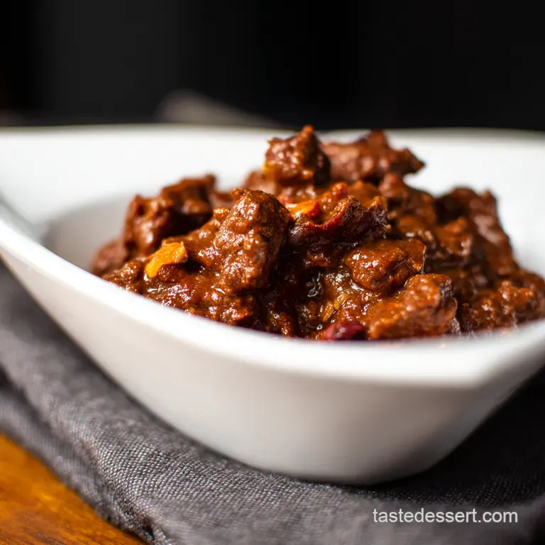 Bison Stampede Chili A Hearty Bowl of the West