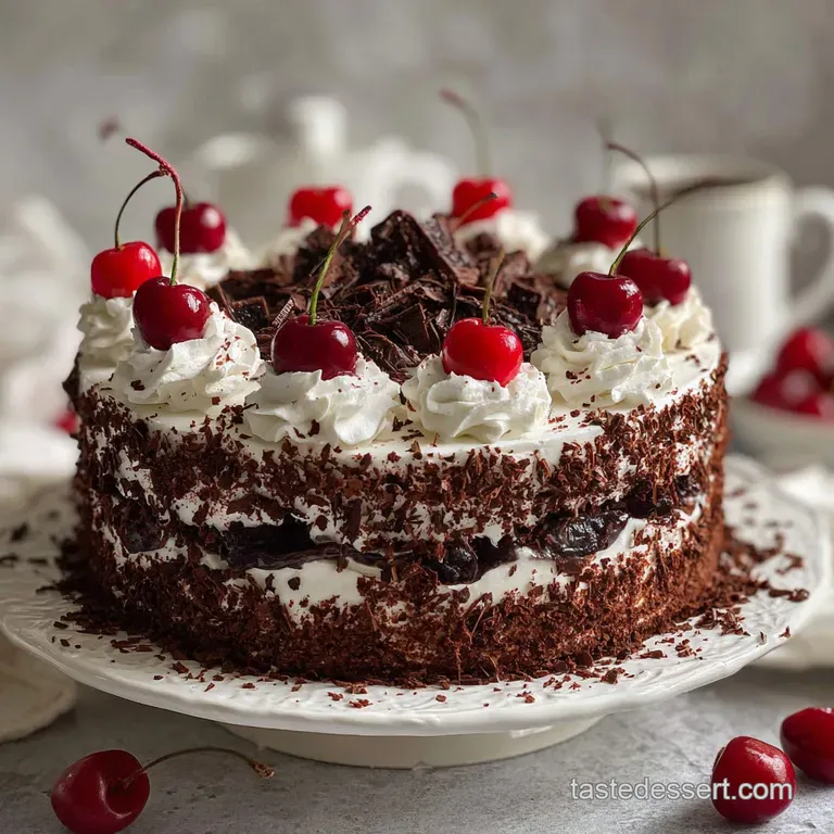 Black Forest Cake Recipe: Traditional German Technique