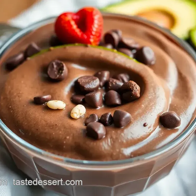 Avocado Chocolate Mousse: A Decadent and Guilt-Free Delight