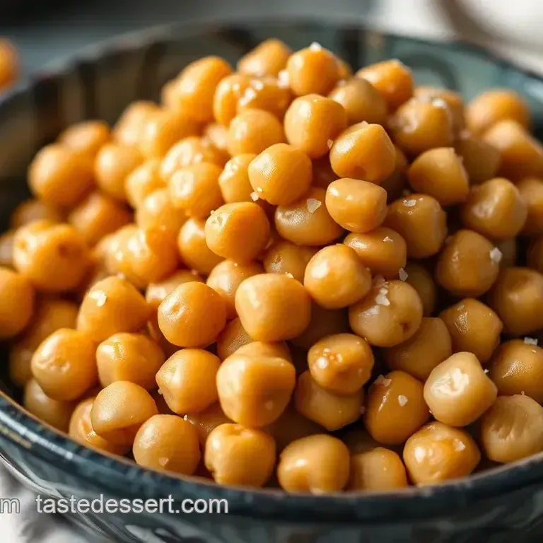 Sweet Salted Caramel Chickpea Bliss