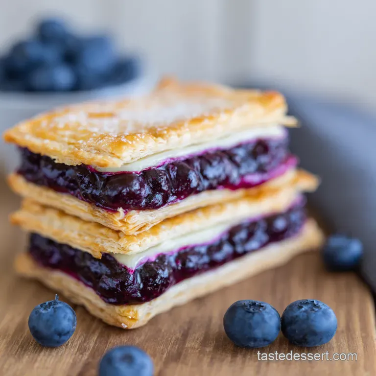 Blueberry Bliss Pop Tarts Homemade Happiness presentation