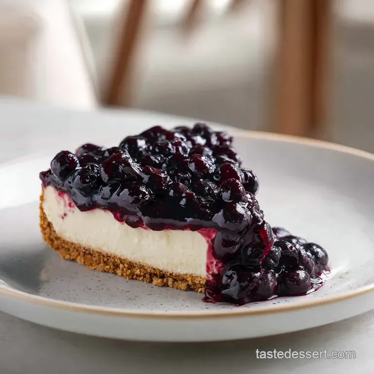 Blueberry Delight: Light and Creamy