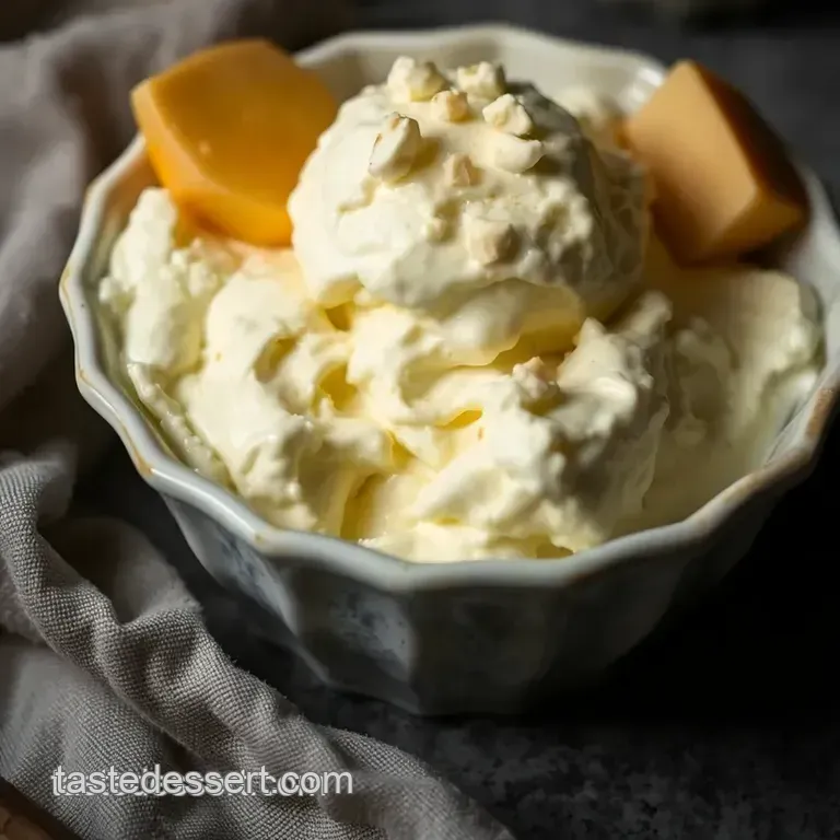 Brie My Guest Ice Cream: A Creamy Sophisticated Treat presentation