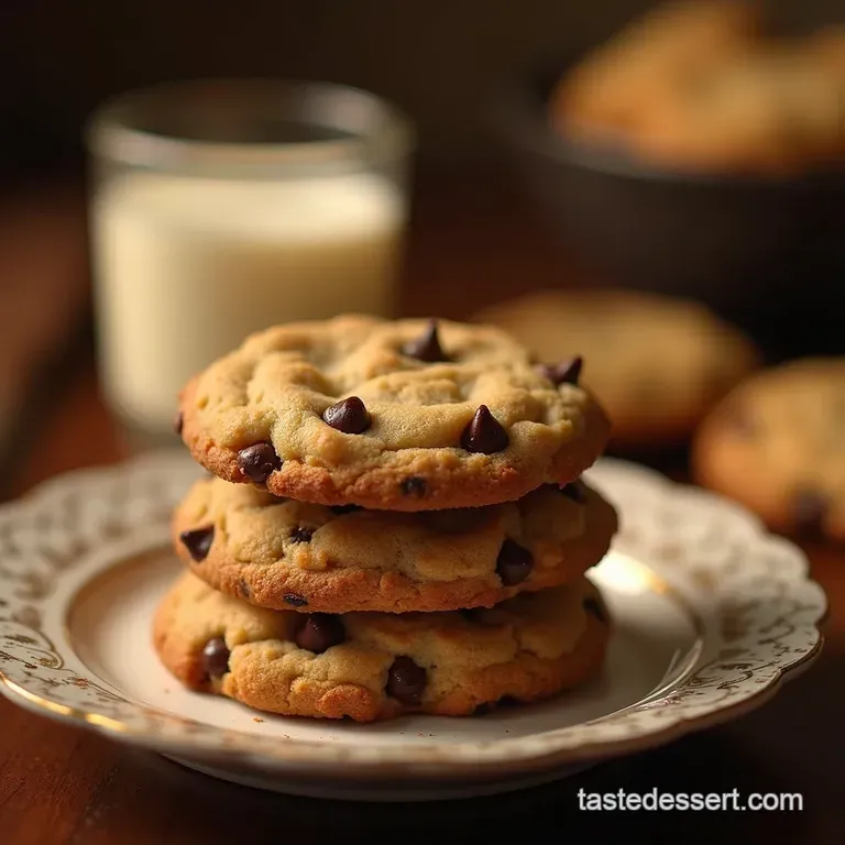 The Allnighter Brown Butter Chocolate Chip Cookies presentation