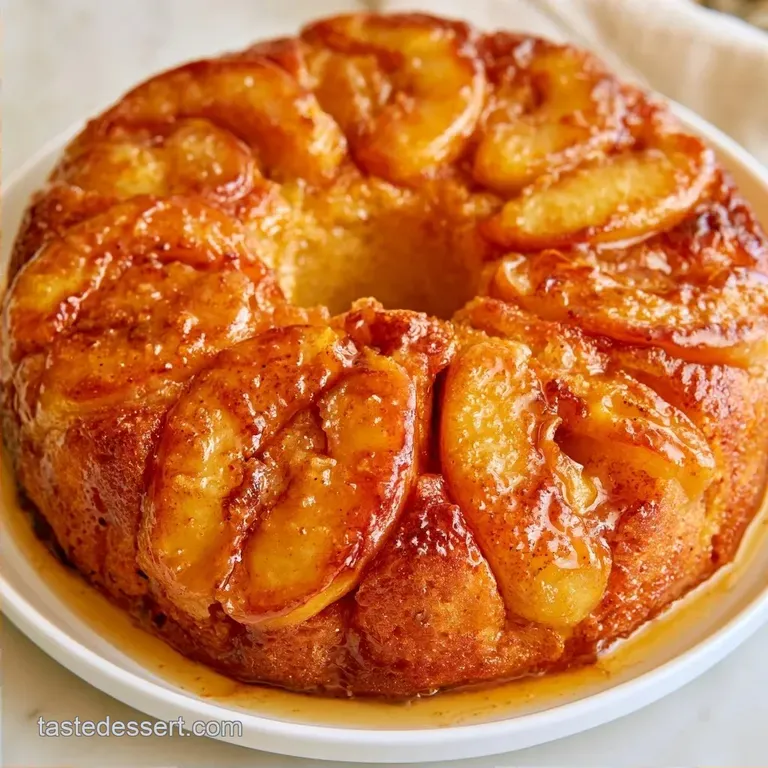 Brown Sugar Apple Cake: Rich and Caramelized