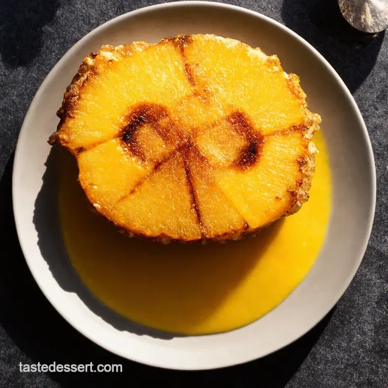 Brown Sugar Grilled Pineapple Sunshine on a Plate