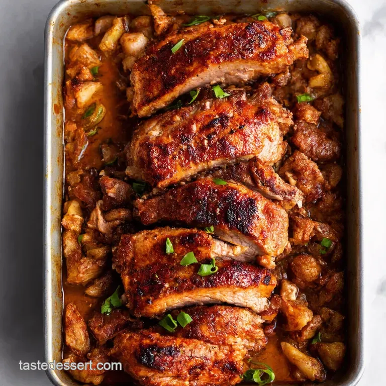 Brown Sugar Garlic Pork Tenderloin with Roasted Root Vegetables