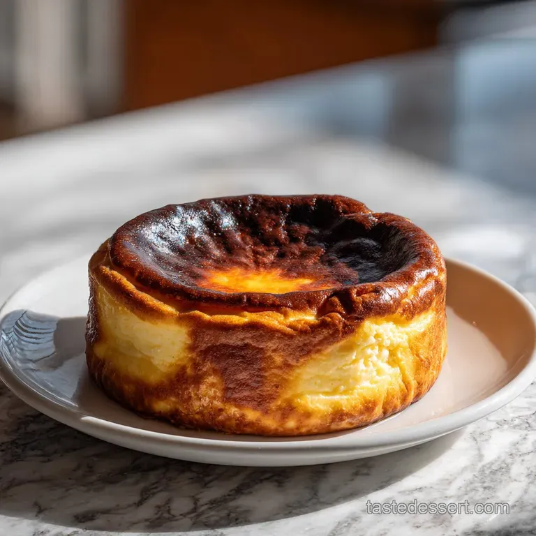 Burnt Basque Cheesecake Recipe: Quick & Silky