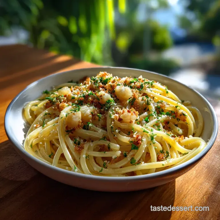 The Best 15-Minute Butter and Garlic Noodles presentation