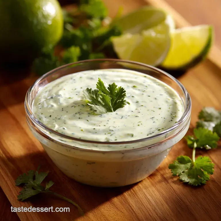 Cafe Rio Copycat Cilantro Ranch Dressing: The Zesty Green Dream