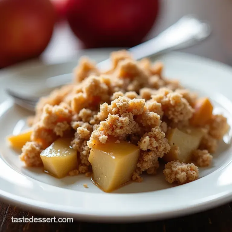 Cake Mix Apple Crisp The Cheats Comfort Classic