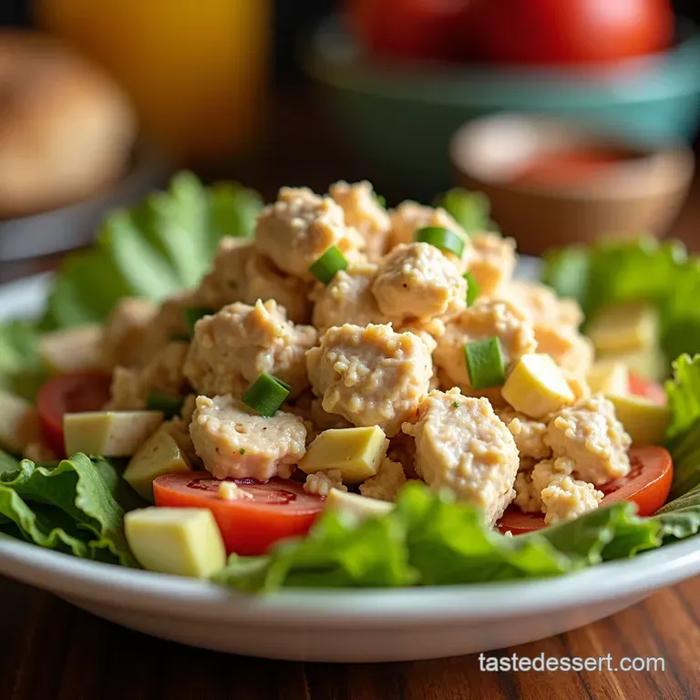 Canned Chicken Salad Del Boys Delight Almost presentation