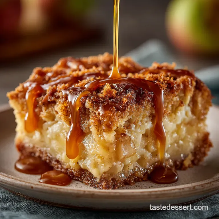 Caramel Apple Delight Fresh Apple Dump Cake Magic