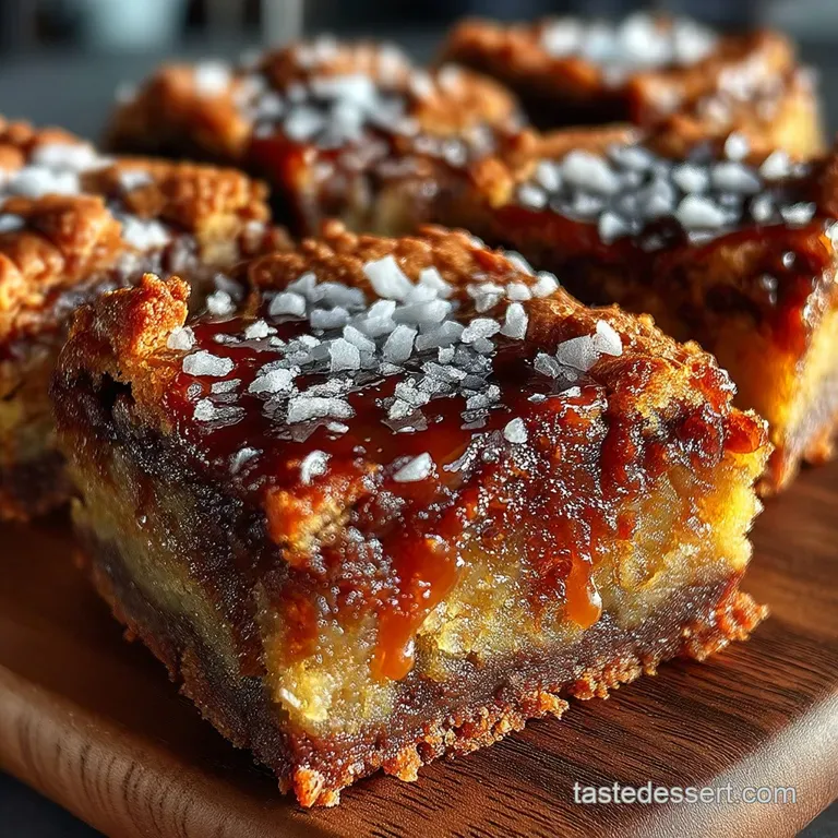 The Proper Blondie Salted Caramel Brown Butter Blondies with Toasted Pecans