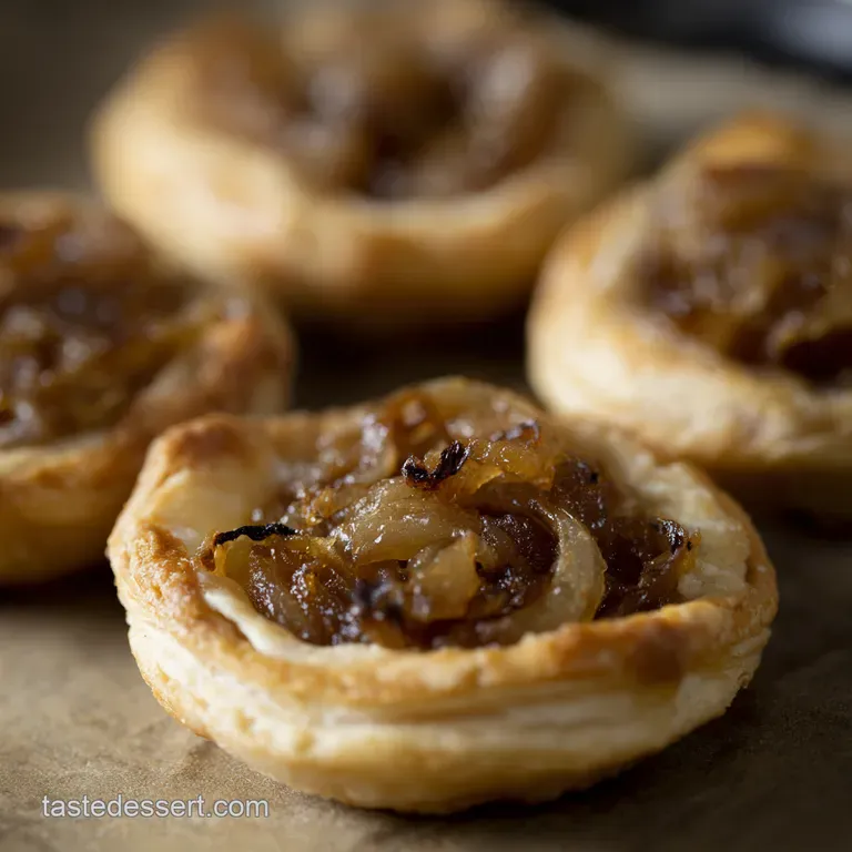 Caramelized Onion Gruyère Tartlets