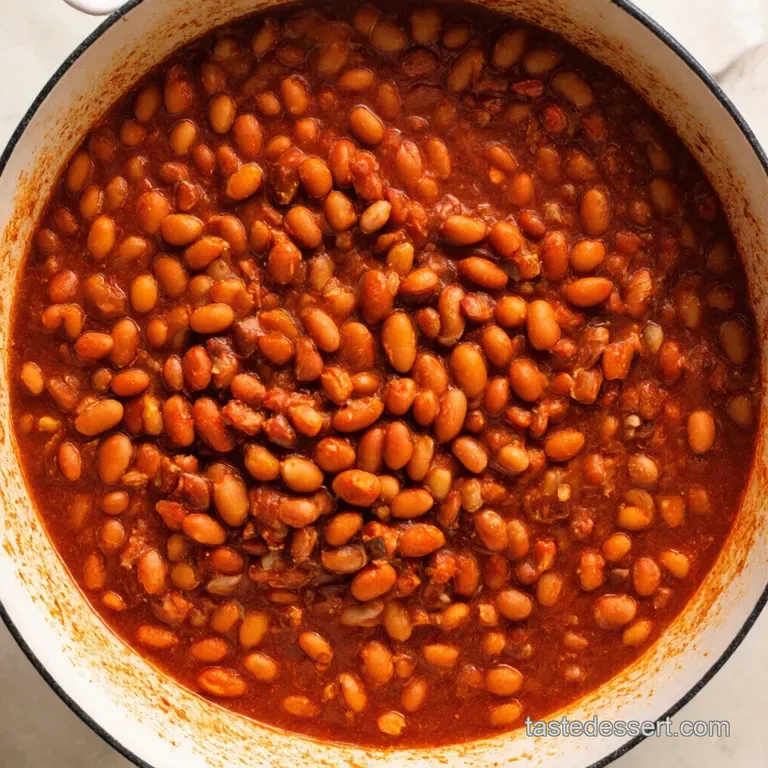 Champion Cowboy Beans Blue Ribbon Baked Perfection presentation