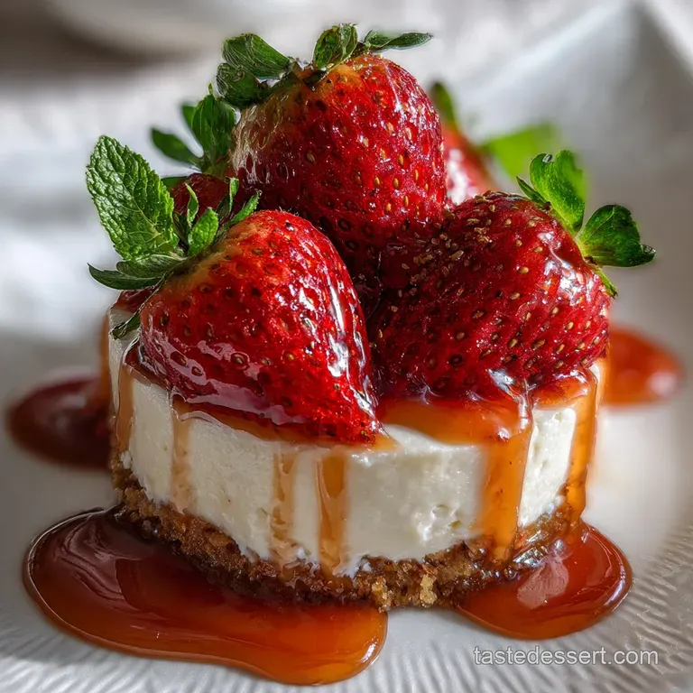 Cheesecake Stuffed Strawberries