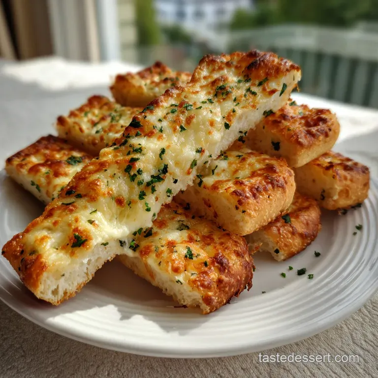 Cheesy Garlic Fingers Breadsticks: the 30 Minute Classic presentation