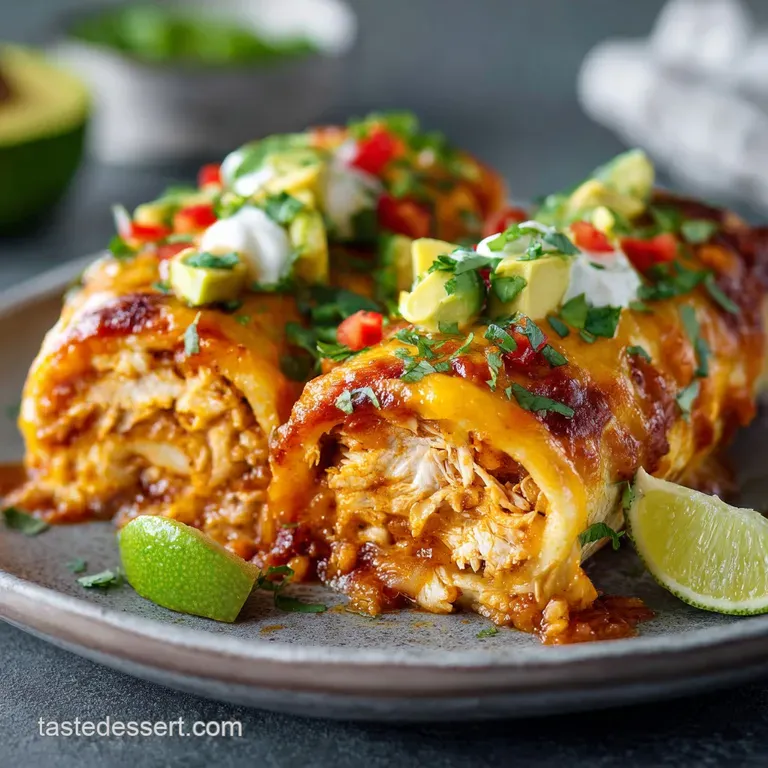 Cheesy Fiesta Chicken Enchilada Roll Ups the Lowcarb Lifesaver presentation