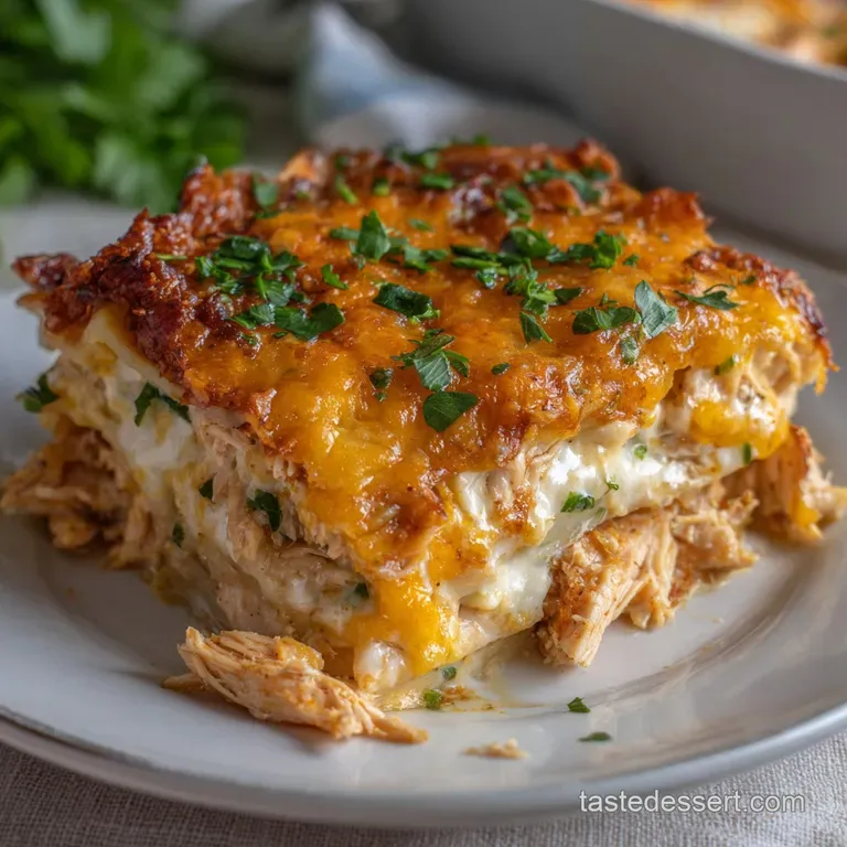 Crack Chicken Lasagna: Proper Comfort Bake presentation