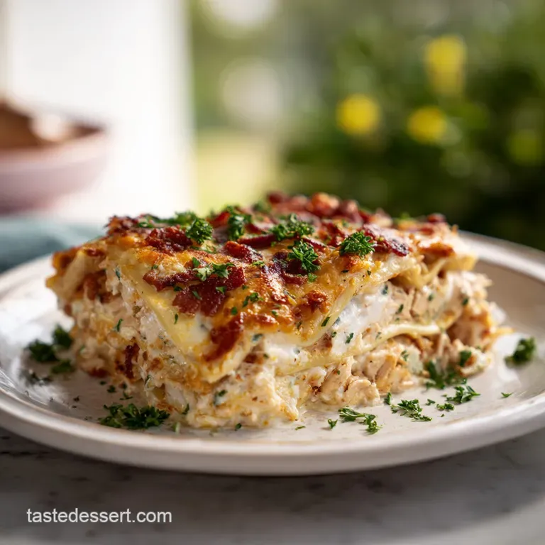 Crack Chicken Lasagna: Proper Comfort Bake