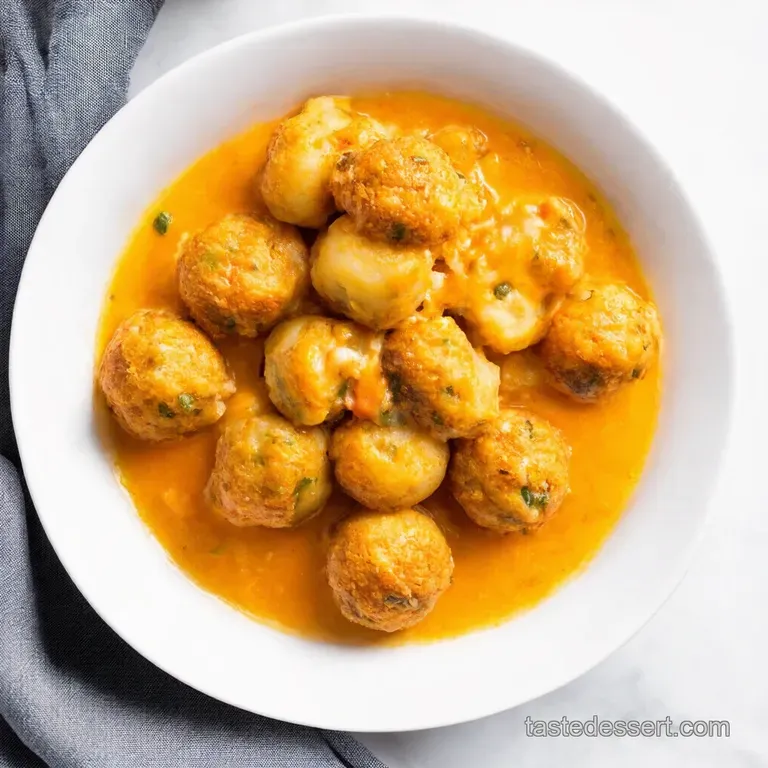 Cheesy Sausage Sage Gnocchi Stuffing Balls
