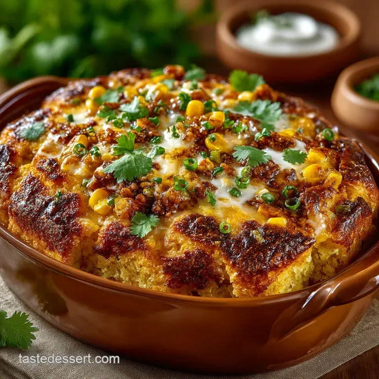 The Ultimate Midweek Marvel Hearty Taco Corn Casserole