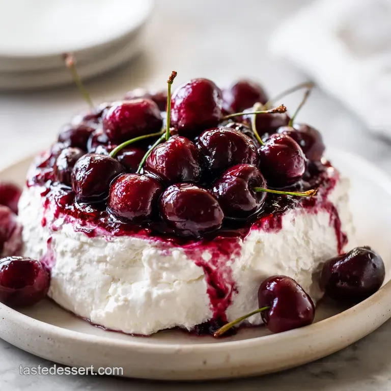 Cherry Cheesecake Dip: Pillowy and Tart