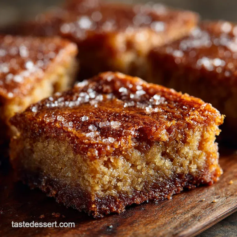 Chewy Nirvana Deeply Browned Butter Vermont Maple Blondies