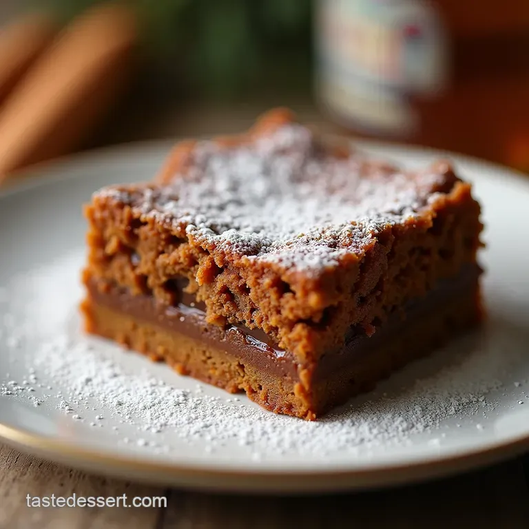 Chewy Spicy Molasses Gingerbread Bar Bake The Ultimate Winter Warmer