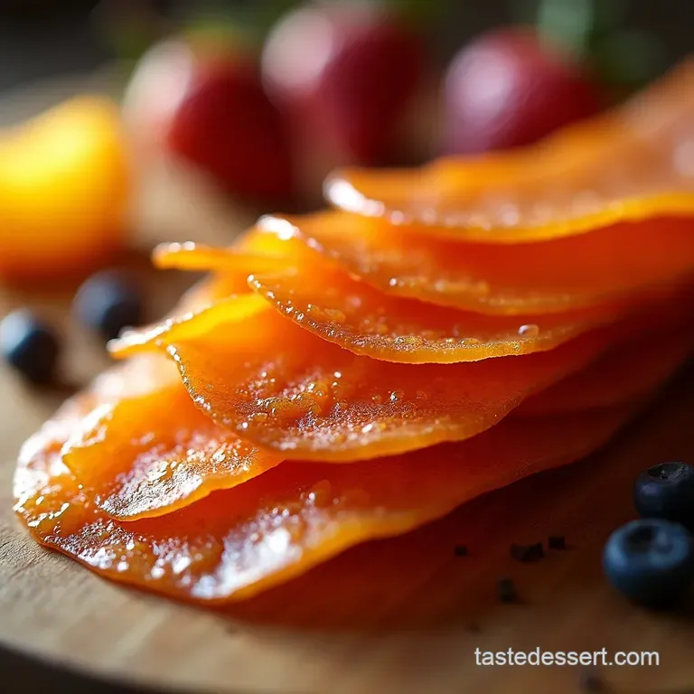 SunKissed Fruit Strips The Ultimate Homemade Fruit Leather No Added Sugar Needed presentation
