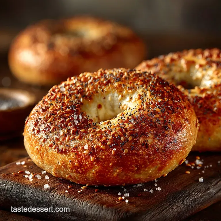 The Quintessential Home Bakers Chewy Bagel Recipe presentation